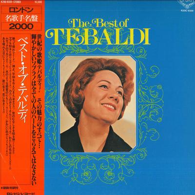 LP Record RENATA TEBALDISOPURANO  The Best Of Tebaldi K20C9359 LONDON 1983 Japan Obi Classical Used