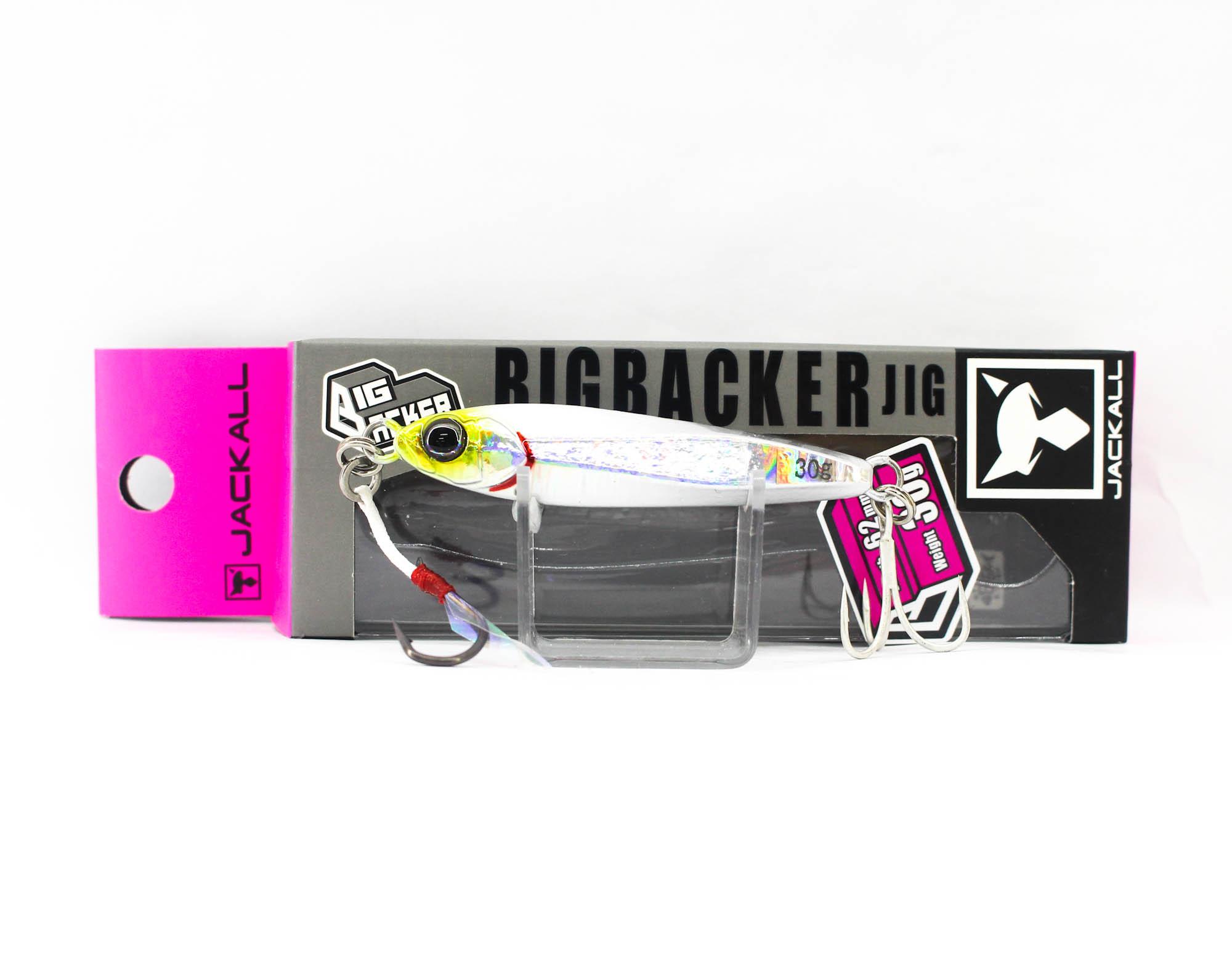 

Jackall Metal Jig Big Backer 30 грамм Shirasu Silver (5396)