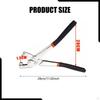 Handle Keel Fixed Punching Pliers Crimper Drywall Tools Profession Steel for Lock Framing
