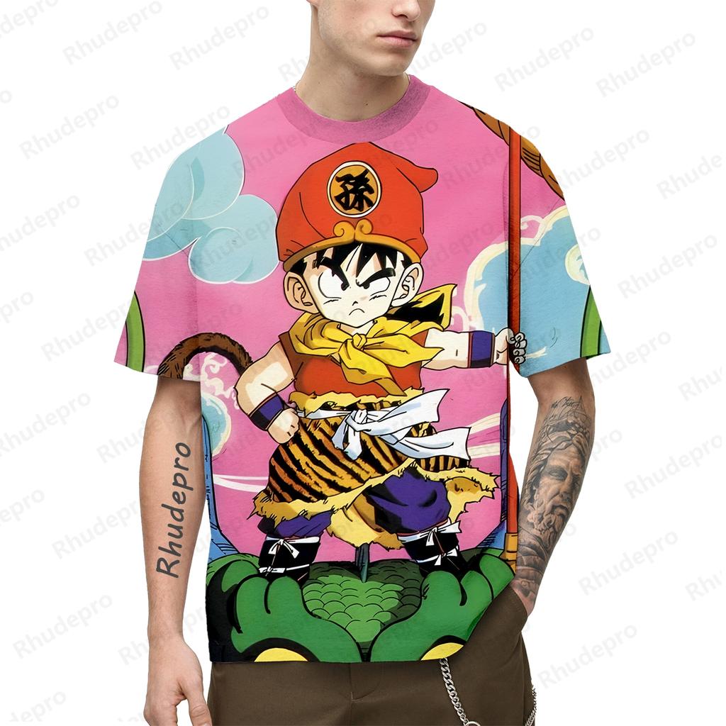 Vegeta Gym Tops 100-5XL Goku Hip Hop T-Shirt für Männer Cosplay T-Shirts Übergroße Kleidung Mode Anime Y2k