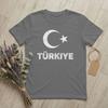 Flag of Turkey Souvenir T Shirt for Unisex 100 Cotton Crazy TShirt Round Neck Turkish Patriot Tee Shirt Short Sleeve Tops Graphic