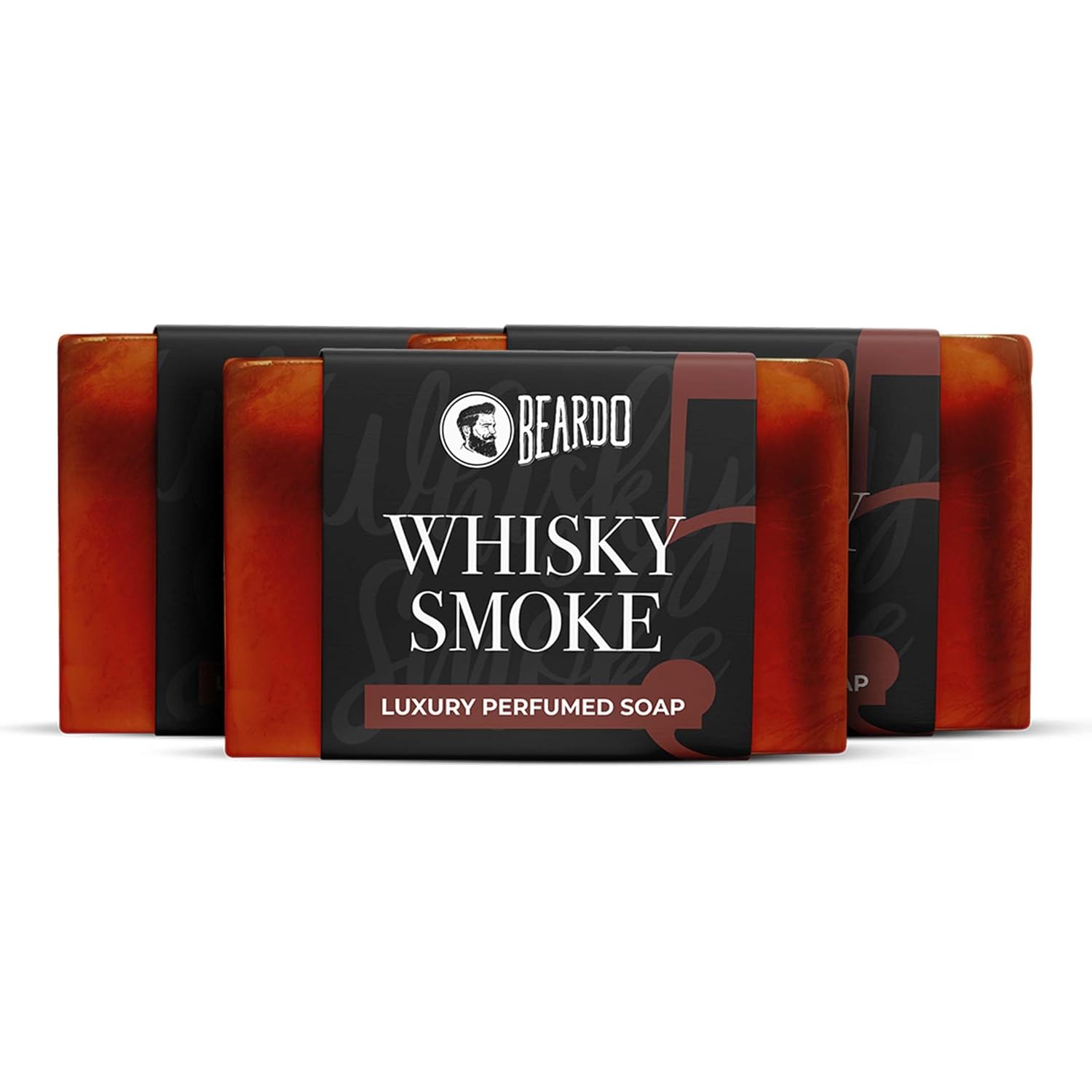 

Beardo Whisky Smoke Парфумоване Розкішне Мило Для Чоловіків 75г Упаковка 3 шт Глибоко Очищуючий Засіб для Тіла З Довготривалим Ароматом