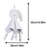 Comforting Blankie Rabbit Security Blanket Soft Infant Snuggler Soothing Towel  Baby Towel