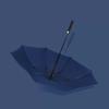 Golf Umbrella, Reinforced, Wind-Resistant, Enlarged, Thickened, Automatic, Portable, Black-Coated, Sunshade, Sun Protection, Dual-Use for Sun and
