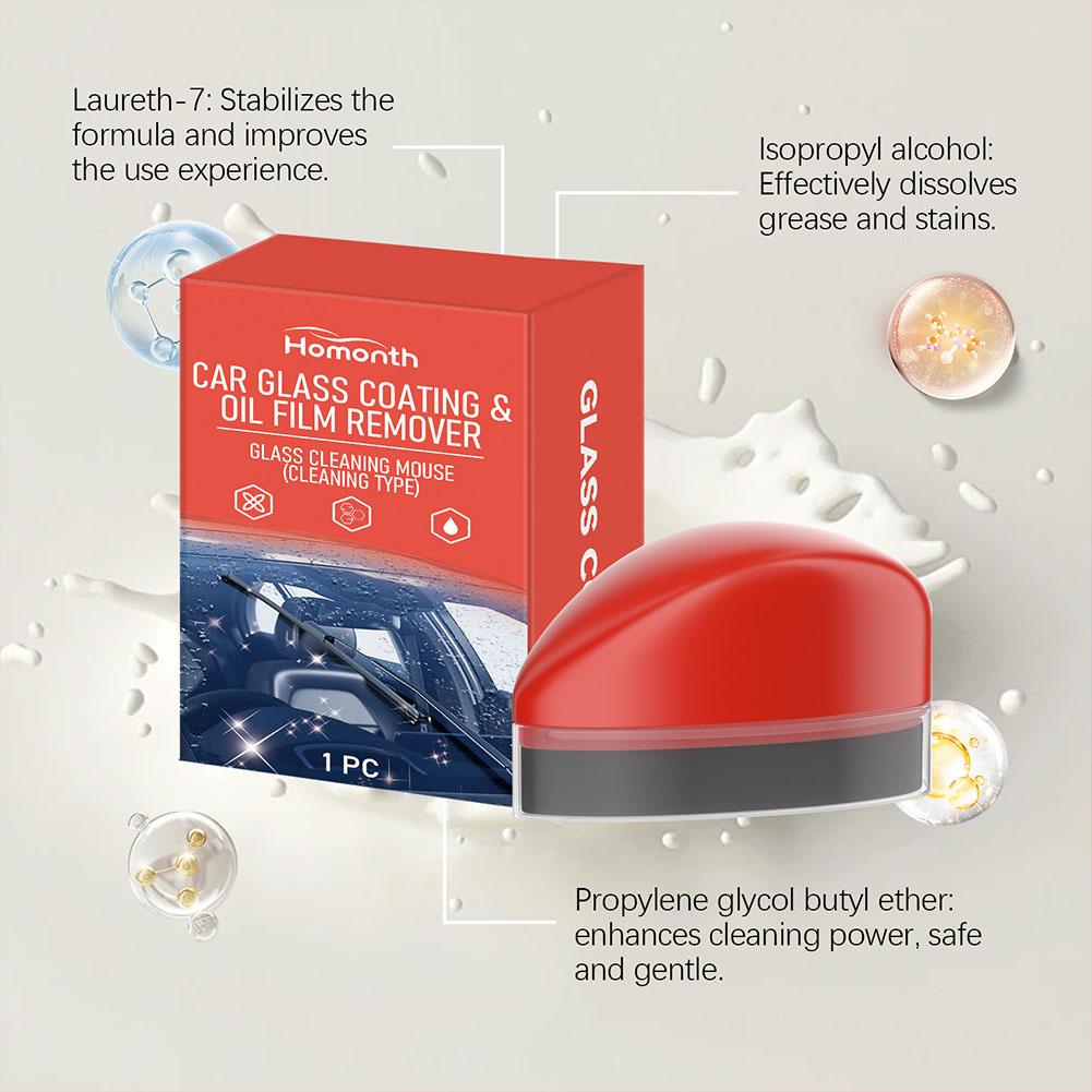 Usuwanie filmu olejowego ze szkła samochodowego Deska do czyszczenia szyb Środek do usuwania powłoki z folii na szybach samochodowych Clear Vision Hydrofobowość Narzędzie do czyszczenia szyb samochodowych