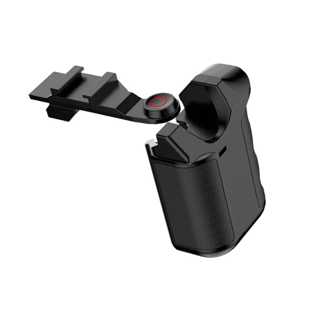 Lightweight Action Camera Handle With Cold Shoe Link And Quick Release Button Suitable For Travel And Outdoor Recording