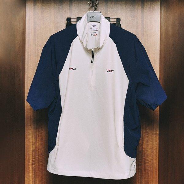 Reebok Short Sleeve Anorak Masterwook Off White