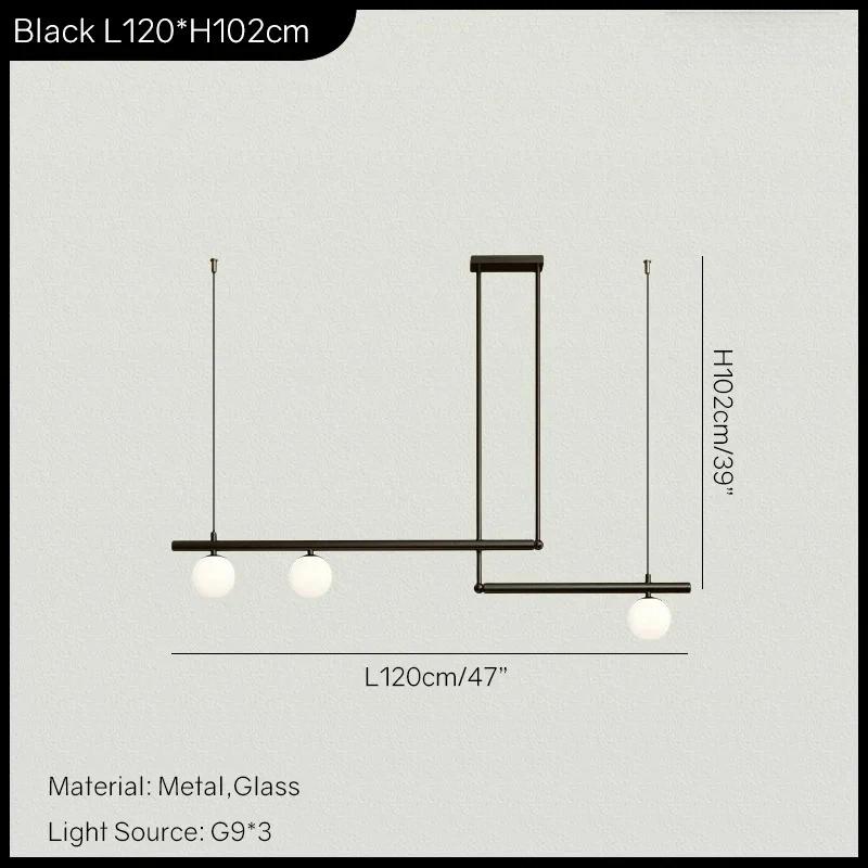 Simple Modern Minimalist Living Room Chandelier Linear Restaurant Pendant Light  Creative Shop Hanging Lamp for Home LED
