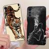 Silicone Case For Motorola Moto E32 E32s Cover Fashion Cartoon Dragon Painted Fundas Soft TPU Bumper For MotoE32 MotoE32s Casing