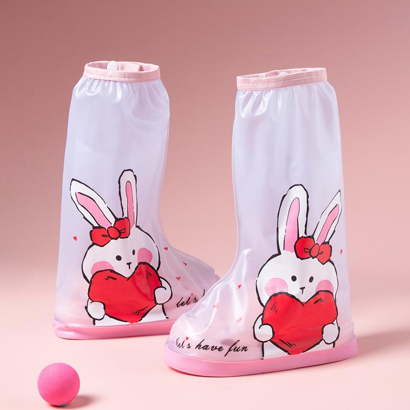 

Милый мультфильм детские дождевые туфли для мальчиков и девочек на открытом воздухе для учеников начальной школы водная обувь L