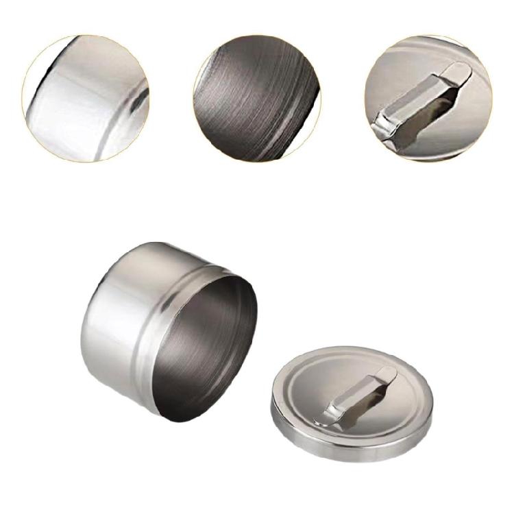 Stainless Steel Container Medicals Cotton Ball Ointment Storage Bathroom Multipurpose Organizer for Medicals Ointments