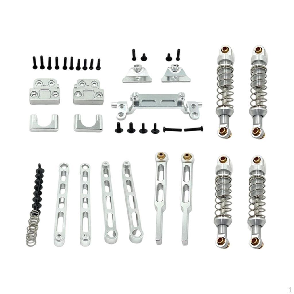 1/12 RC Upgrades Kit Fixing Components Shock Absorber Brackets Front Rear Axle Fixed Pull Rods for