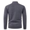 Men's  Standing   Collar  Self-Cultivation  Leisure  Cardigan  Knitting  Sweater  Coat