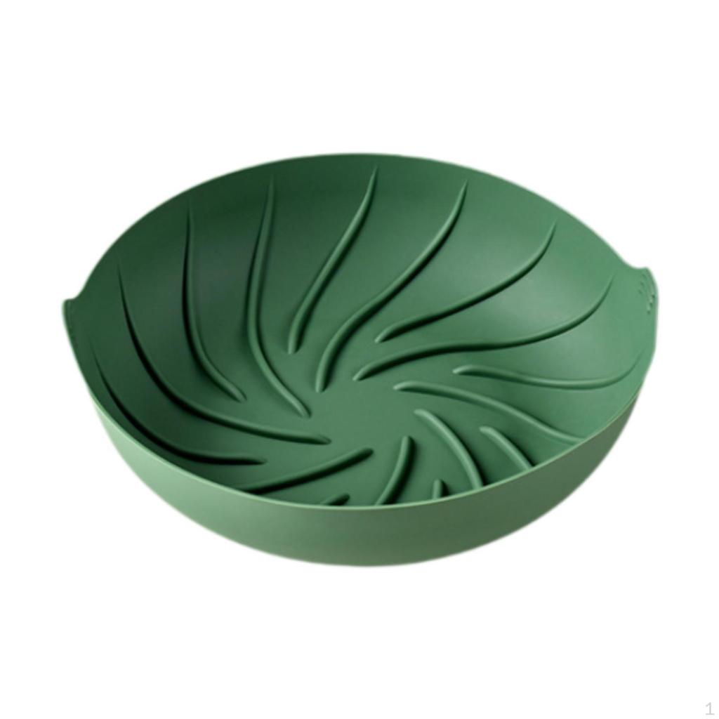 -Air Fryer Liner Non-Stick Round Portable Heat Resistant Frying Basket Baking Tray for Stove Oven