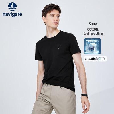 Men's Cooling Antibacterial Round Neck T-shirt