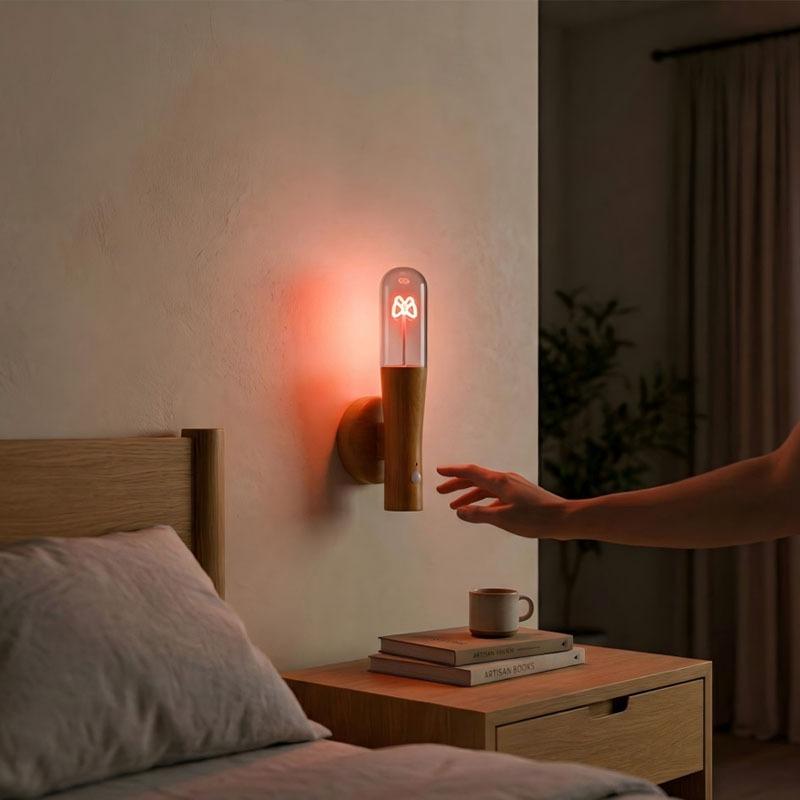 Xiaomi 1-5PCS Motion Sensor Night Light Wall Lamp USB Rechargeable for Stairway Corridor Patio Outdoor Emergency Decoration