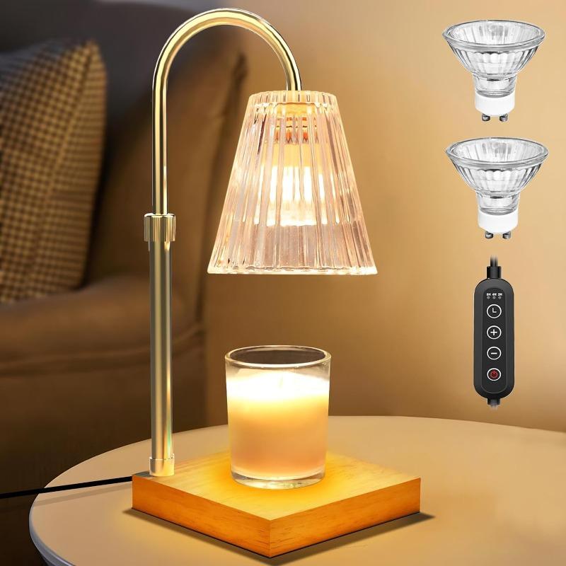 Adjustable Timing Wax Melting Lamp Lighting Function Dual-purpose Table Lamp Simple No Fireworks Aromatherapy Candle Melting Lamp