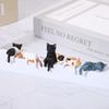 Office Desktop Mini Cute Little Cat Ornament Computer Car Center Console Display Screen Edge Decoration Figurine