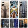 Transparente Handyhülle für Xiaomi Mi 14 13 12 11 Ultra 13T 12T 11T Poco X3 NFC F3 F6 Pro Weiches TPU Reise-inspiriert Flugzeugroute