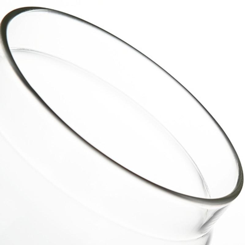 Glass Coffee Storage Jar with Sealed Lid and Broad Opening, Clear Countertop Holder for Daily Home Coffee Storage