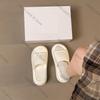 Fashion Women's Thick Soled Slippers, The New Summer Slippers Of 2025 Are Fashionable Non Slip Suitable For Home Bathroom Beach, Outdoor
