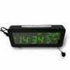 Perpetual Calendar Natural Sound Alarm Clock with Hourly Timer Function LED Electronic Meter Plug In Luminous Clock LED Clock
