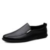 Fashion Luxury Brand Massage Sole Genuine Leather Loafers Anti Slip Men's Driving Shoes High-end Men's Wedding Shoes Free Delivery