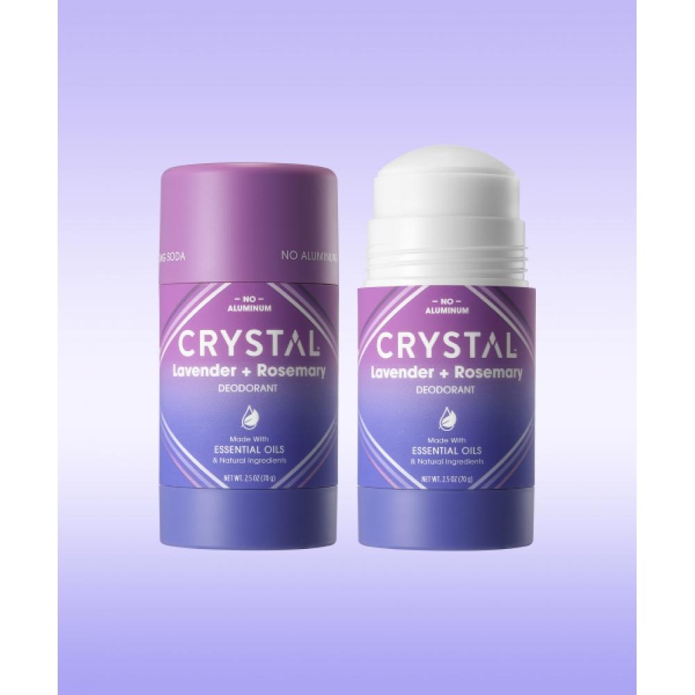Crystal Crystal Magnesium Deodorant Lavender+rosemary 70g