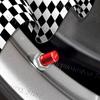 4pcs Car Metal John Cooper Works Logo Wheel Tire Valve Stem Cap Dust Rim Covers For Mini Cooper S R50 R56 F55 F56 F60 Countryman ASZ40