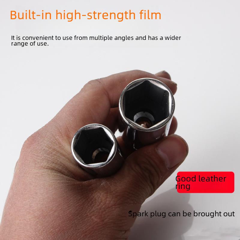 Univerzální dvouúčelový 16/21mm klíč na zapalovací svíčky pro automobily a motocykly
