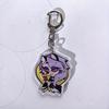 Anime Hazbin Hotel Figures Q Edition Acrylic Key Rings Fashion Anime Action Figure Collection Toys Bag Pendant Lovely Gift In Stock