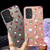 Case for Samsung Galaxy A25 A73 A13 A16 A34 A23 A71 A12 A32 A36 A72 A54 A17 A52 A14 A56 Phone Cover Cute Hello Kitty