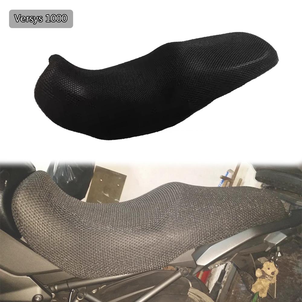 Motorcycle Accessories For Kawasaki Versys650 Versys1000 Versys 650 1000 ABS Rear Seat Cowl Cover Net 3D Mesh Protector