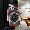 Vintage Classic Camera Pattern Soft Phone Case for iPhone 15 16 17 Pro Max 17Air 16E 14 Plus 13 12 Mini Shockproof Cover Back Sh