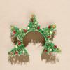 Colorful Ball Christmas Tree Headband Festival Decoration Xmas Hairband  Happy New Year