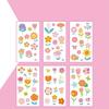 6PCS/set Kids Space Themed Temporary Tattoos Fantasy Planet Designs Fun Preschool Party Favors Stickers