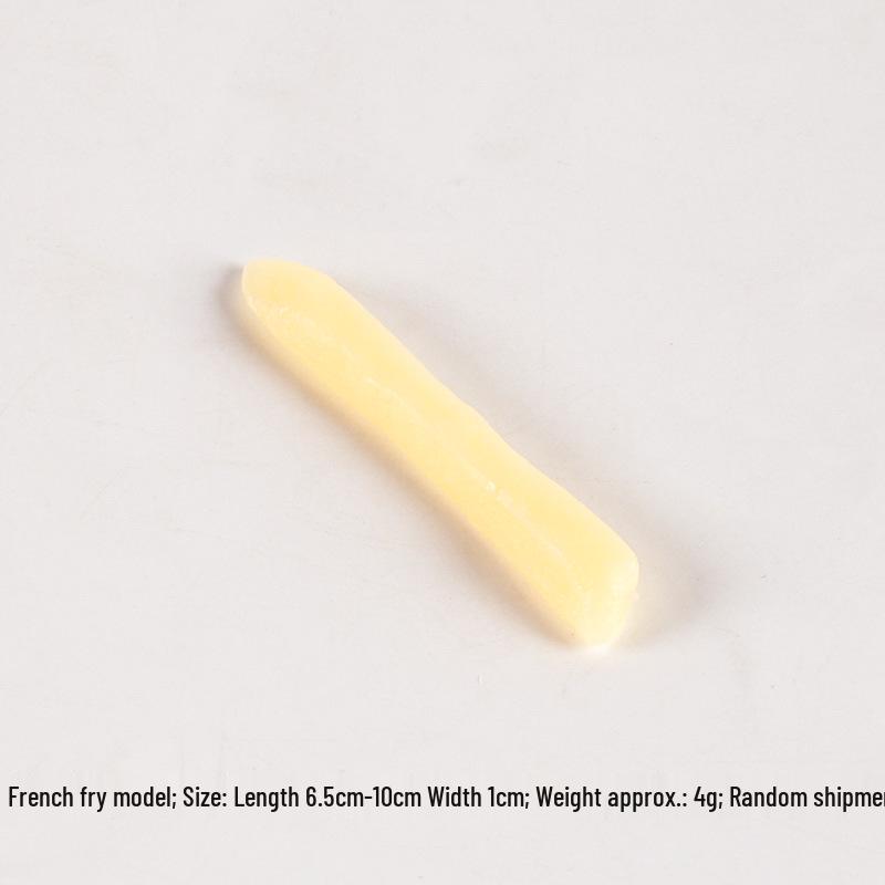 

Simulated Wavy Wolf Tooth Fries PVC Food Model - Photography & Decor Prop