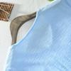 T-shirt da uomo semplice in cotone sottile traspirante slim a maniche corte T-shirt casual da uomo tinta unita a maniche corte Maglietta di base