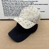 Temperament Full Diamond Baseball Cap Women's Mesh Breathable Mesh Cap Small Versatile Anti-UV Sun Cap