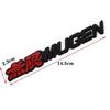 Mugen Metal Rear Emblem Sticker for Honda Jade, Fit, Civic, and Lingpai