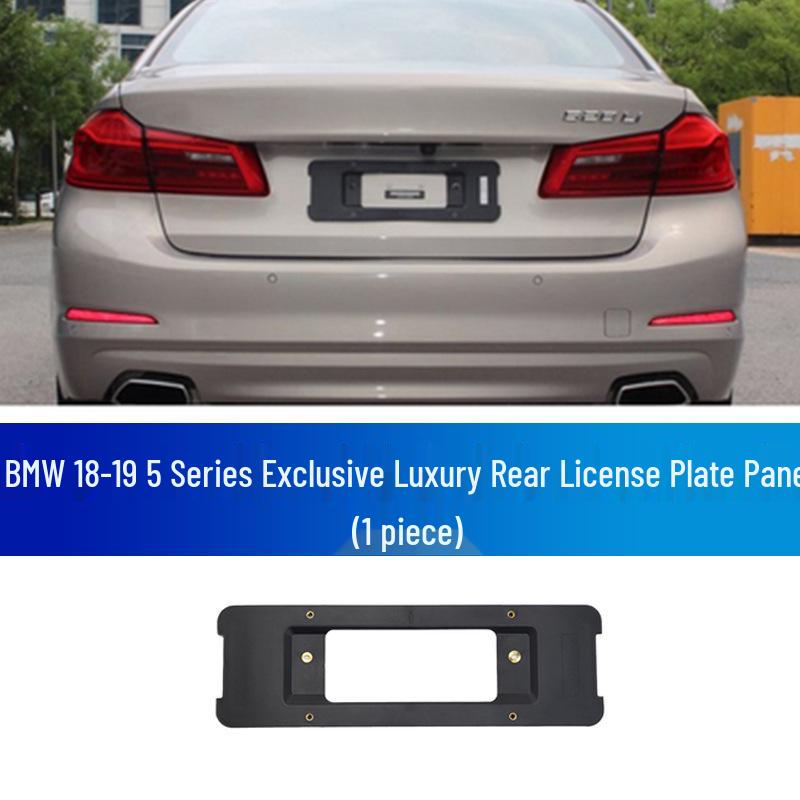 Manshi Luxury Front License Plate Panel for BMW G38 528Li, 530Li, 540Li