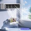 Portable Air Conditioner, Wall Mount Desktop Fan, 3 Speed Bladeless Tower Fan with Digital Display, Quiet Personal Cooling Fan F