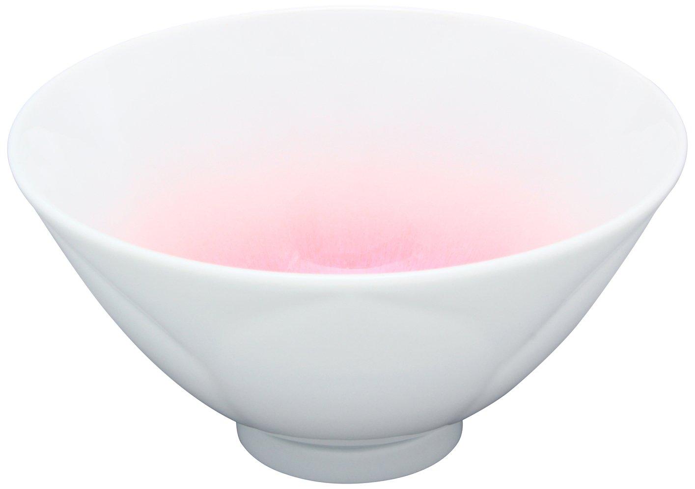 

Arita ware tea rice Fujimaki gift box diameter 12 x height microwave dishwasher made in 03713 bowl, bowl, kiln, WANOKA, flower-shaped, pink, present,