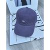 Fashion Hat Simple Letter Embroidery Pink Baseball Cap Female Korean Version Versatile Big Head Circumference Soft Top Hat Wide Brim Peaked Hat Tide