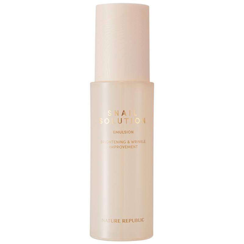 

NATURE REPUBLIC Snail Solution Скин-бустер 130 мл/Эмульсия 120 мл/Крем 52 мл Emulsion 120mL
