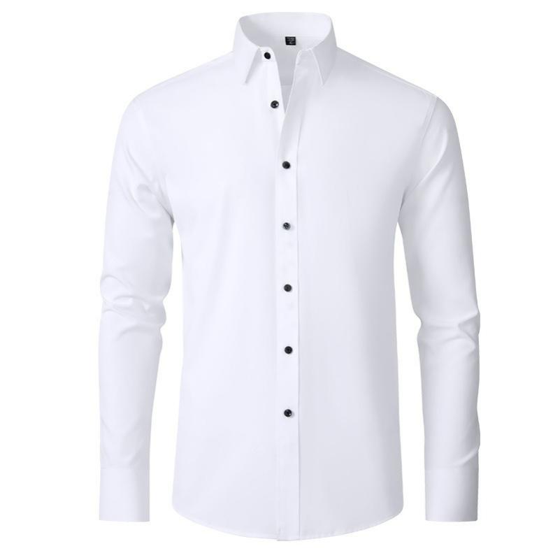 

Slim-fit Non-stretch Shirt Men s Shirt Simple Business Thin Shirt S