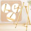 Elegant Easel Stand Metal Wedding Photo Display Rack Table Top Easel Stand  for Wedding Sign