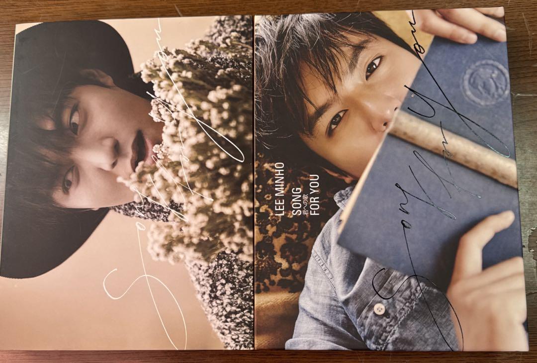 

[USED] Lee Minho LEE MINHO SONG FOR YOU 2 versions CD DVD