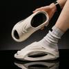 Fashion Men's Slippers 2025 Summer Fashion Anti Slip Outdoor Beach Slippers Indoor Home Bathroom Slippers Platform Casual Men's Shoes
