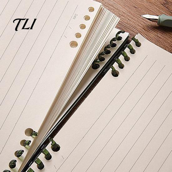 Classroom Note Taking Book Top Bound Spiral Notebook, Premium Anti-bleed Paper Diary Book, Anti Bleed Portable A5 Notepad for Office School